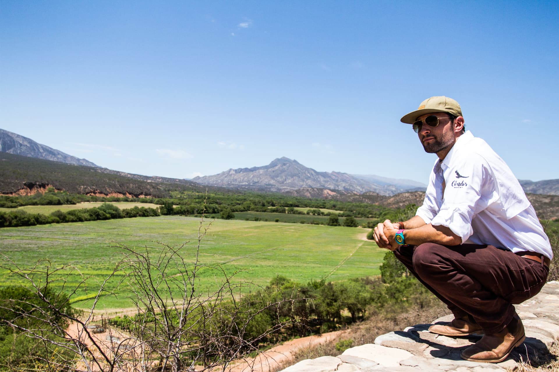 On location providing creative direction for Condor Valley at the Adventure Tourism World Summit in Salta, Argentina