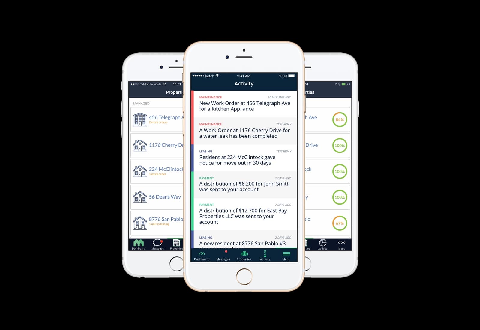 Property manager transparency