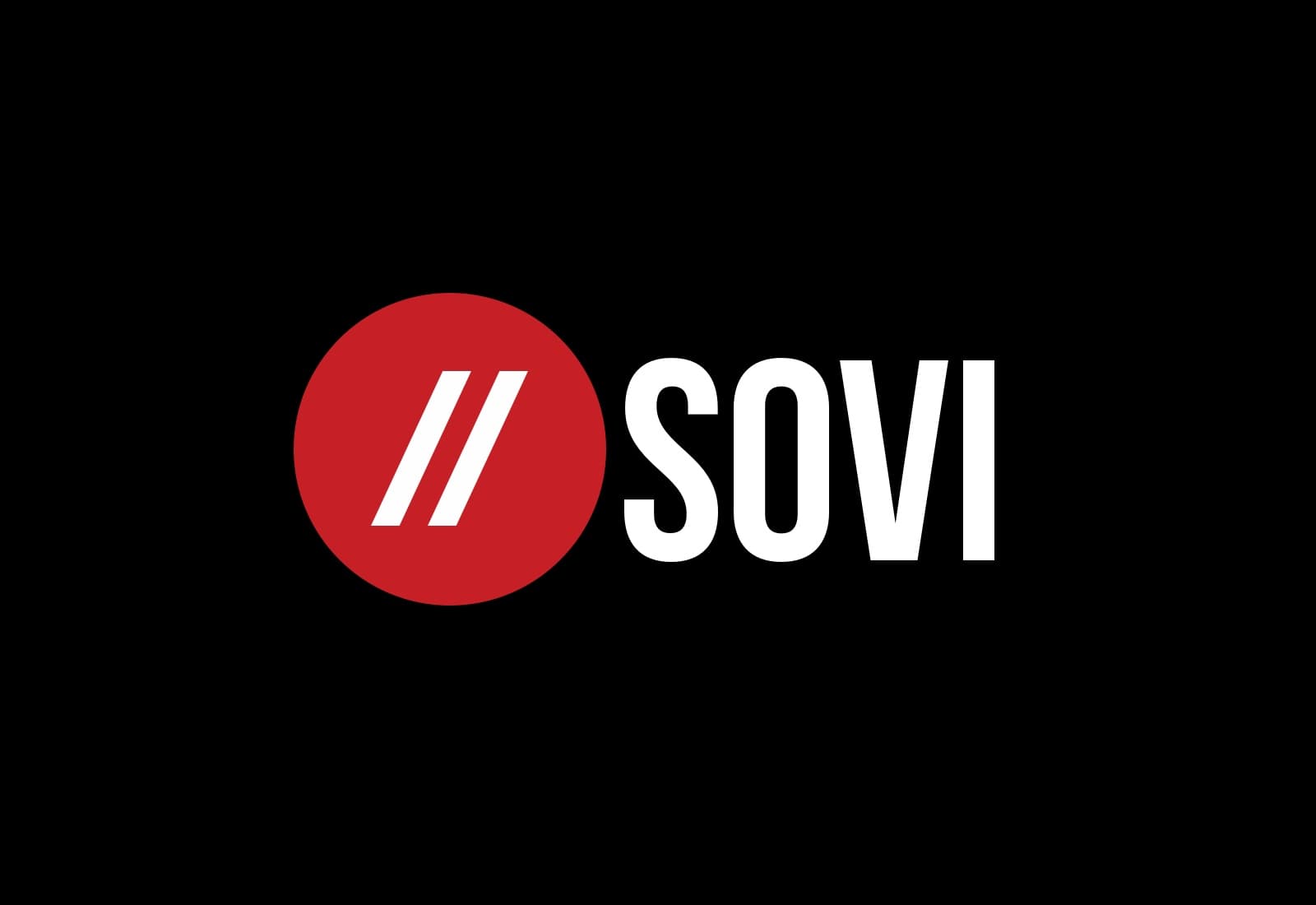 Sovi logo lockup