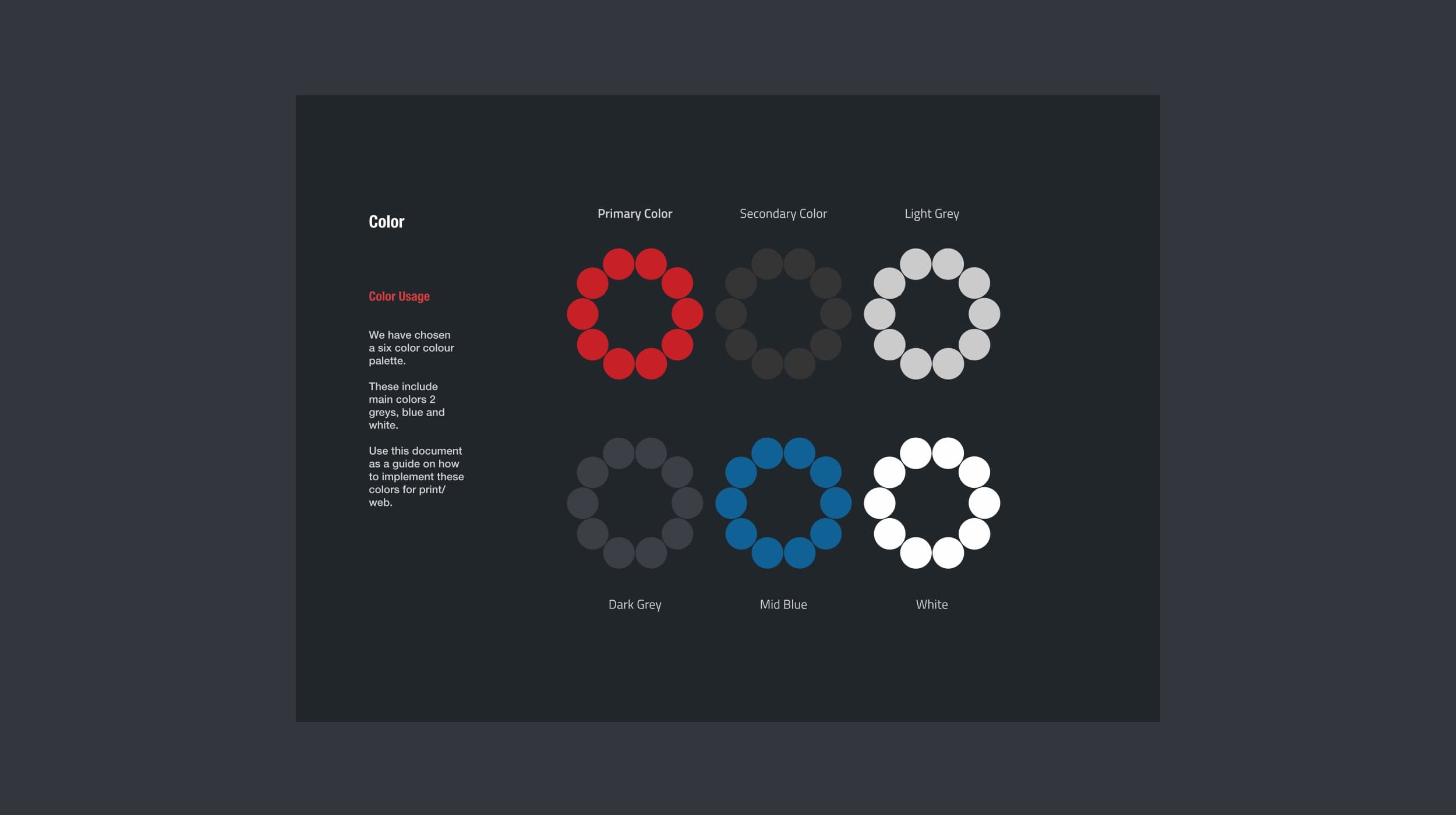 Sovi color palette