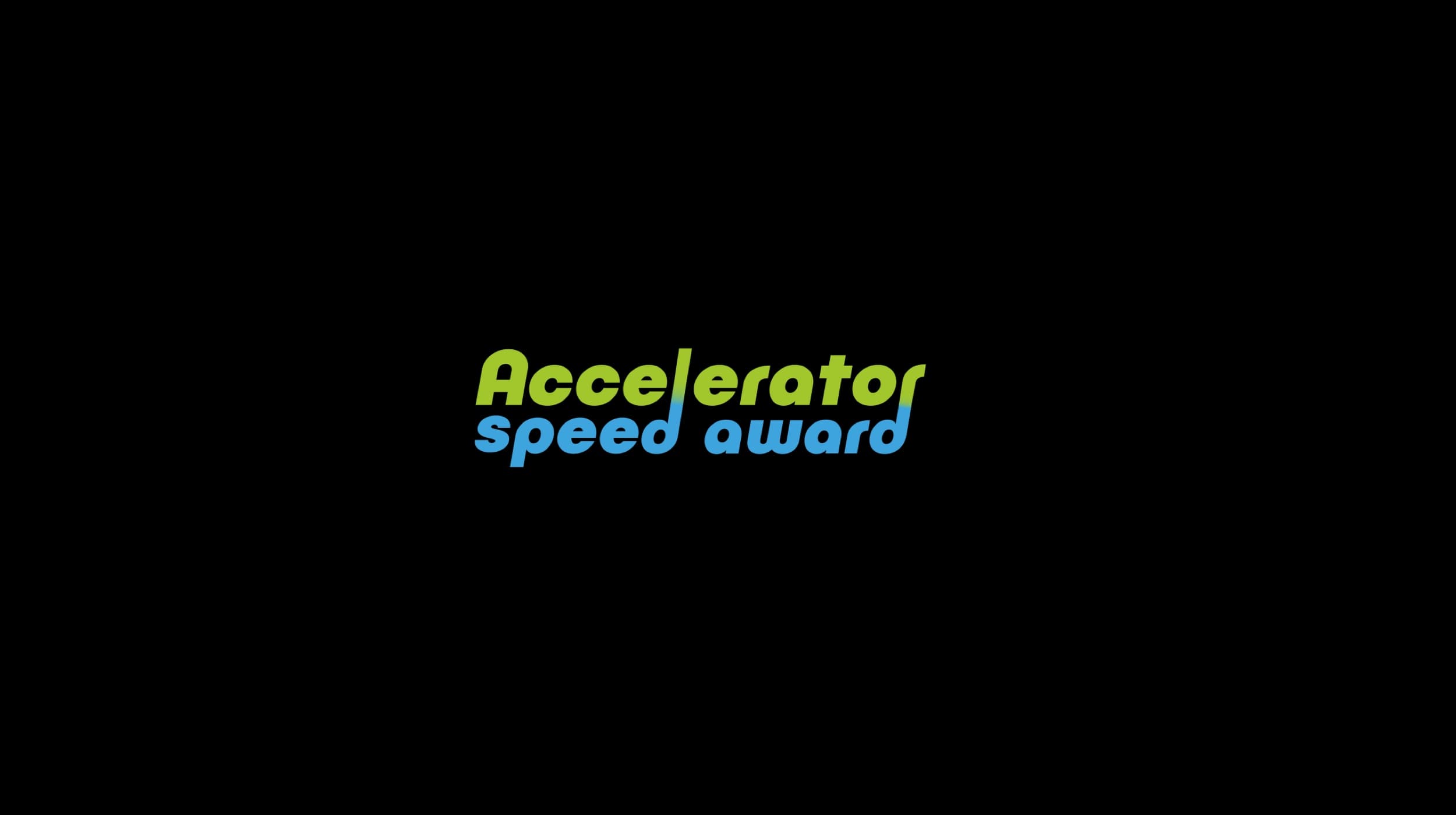 Usain Bolt unveiling the Speed Award identity
